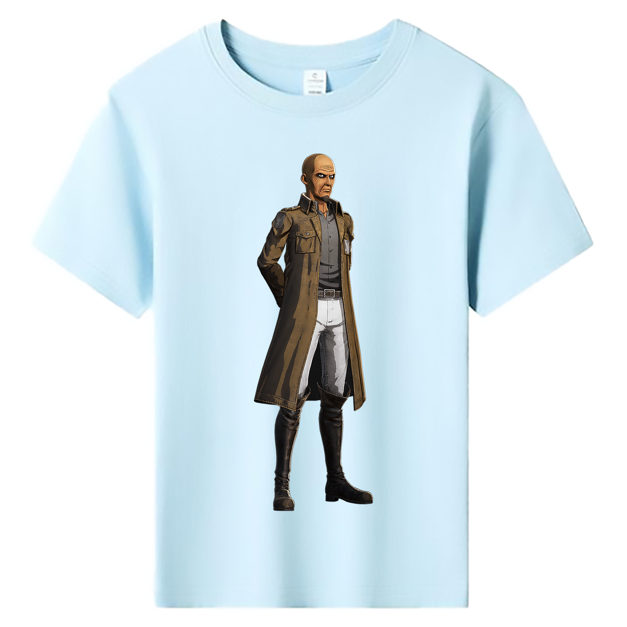 （画像用） 進撃の巨人 Attack on Titan 綿100％キッズTシャツ（フロントプリント）